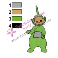 Teletubbies Dipsy Embroidery Design